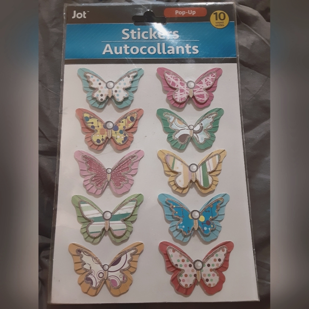 Butterfly stickers
